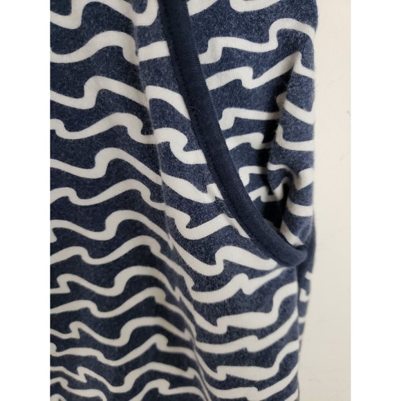 T by Talbots Navy Patterned Athletic Skort Size XL Cotton blend stretch pockets - Picture 2 of 10